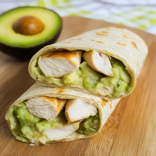 Avocado Chicken Wraps
