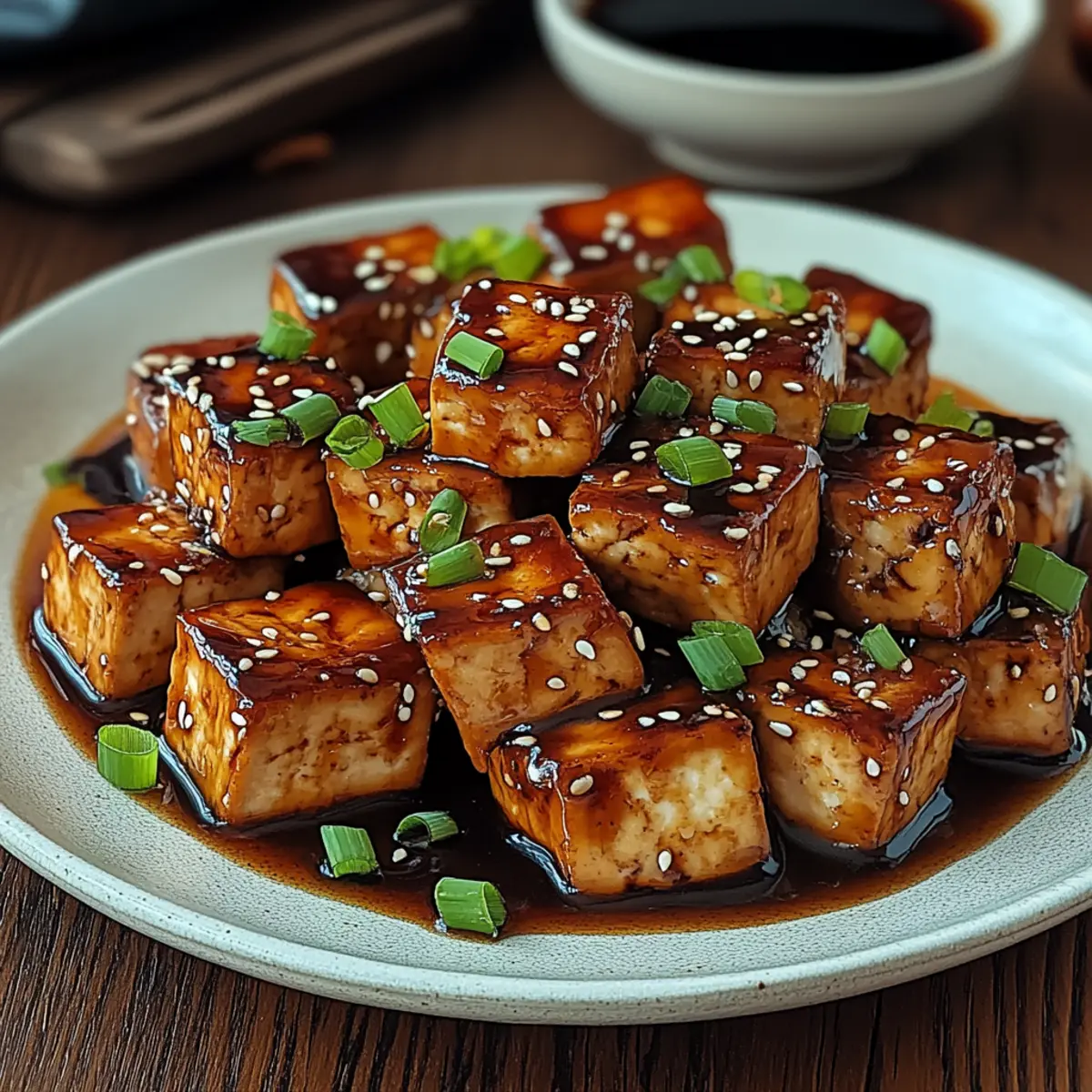 Teriyaki Ginger Tofu