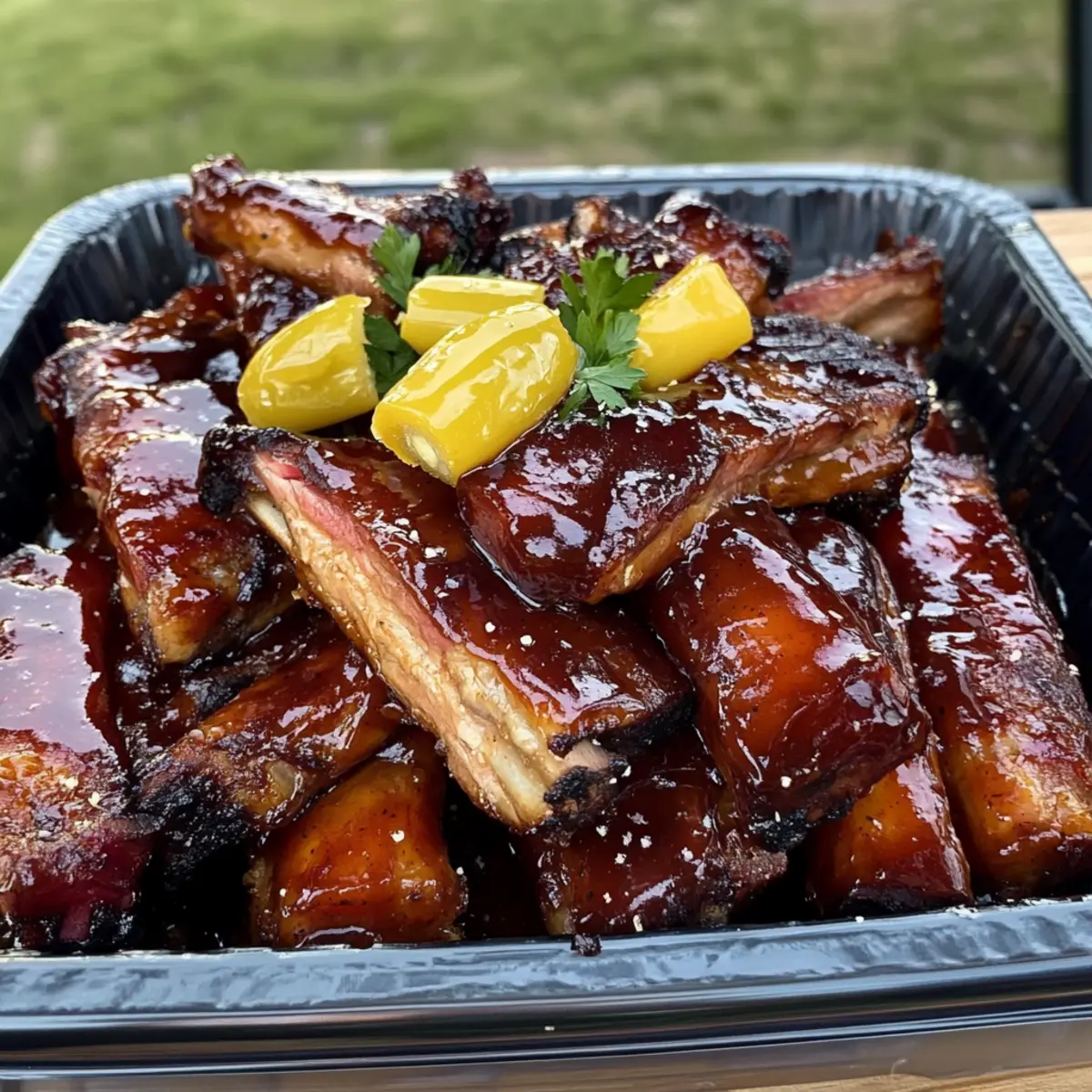 Honey Jalapeño Party Ribs