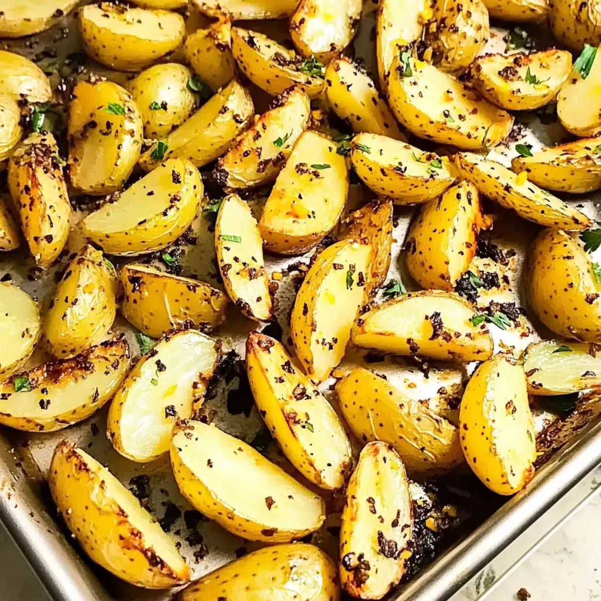 Greek Lemon Potatoes