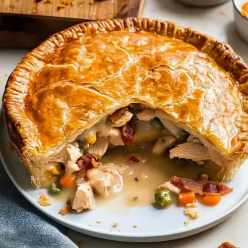Chicken and Bacon Pie