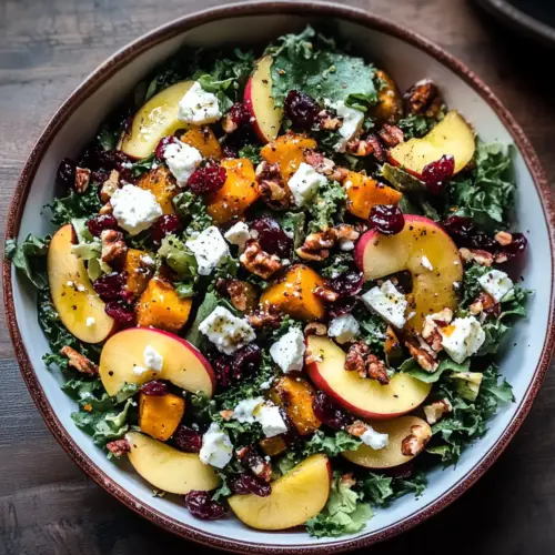 Autumn Harvest Honeycrisp Apple and Feta Salad