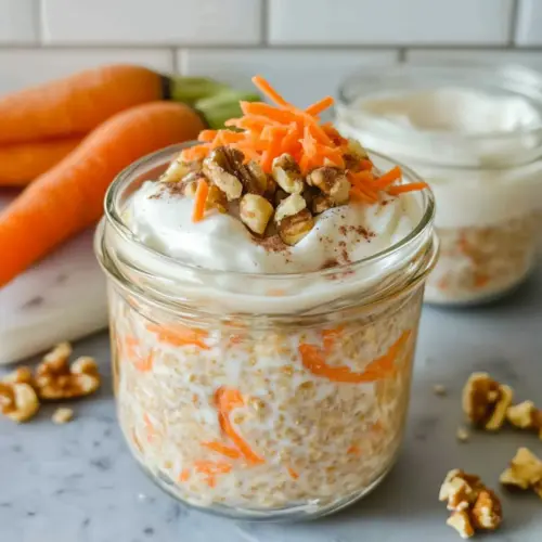 Carrot Cake Overnight Oats