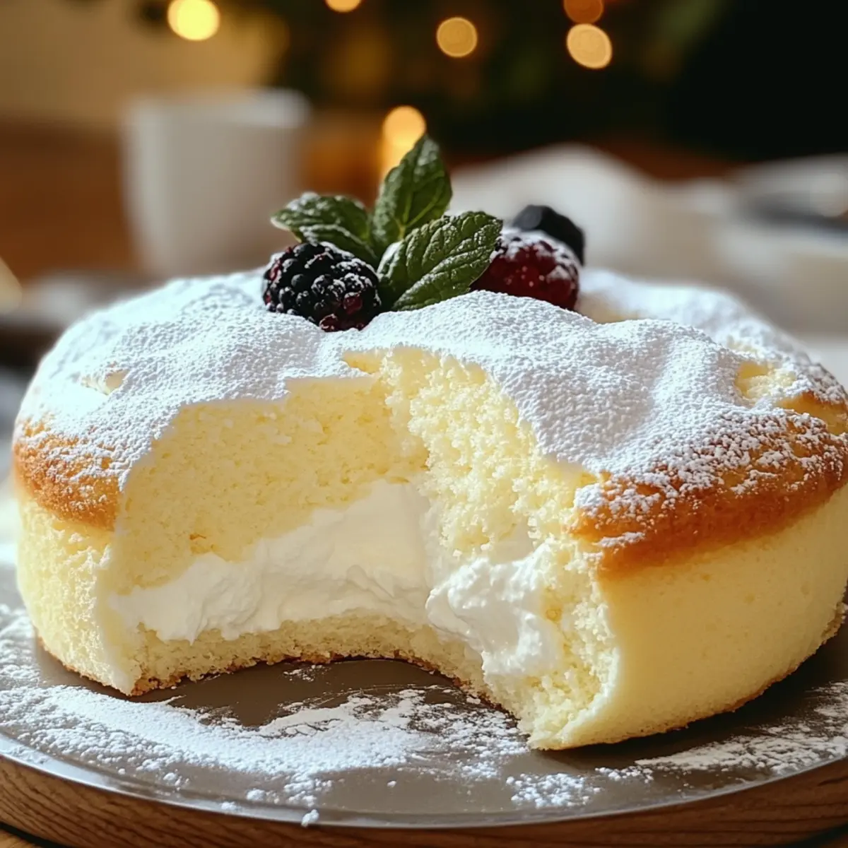 Yogurt Cloud Cake