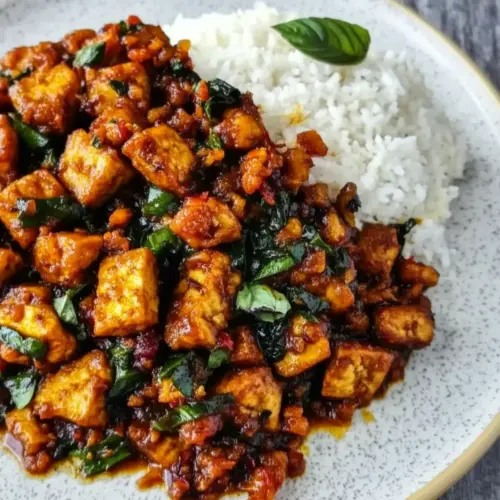 Thai Basil Tofu