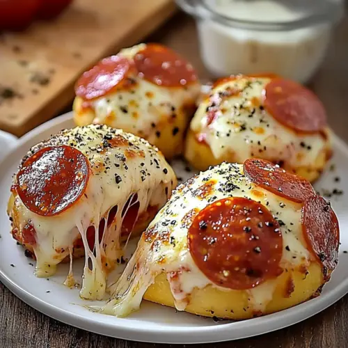 Pepperoni Pizza Bombs