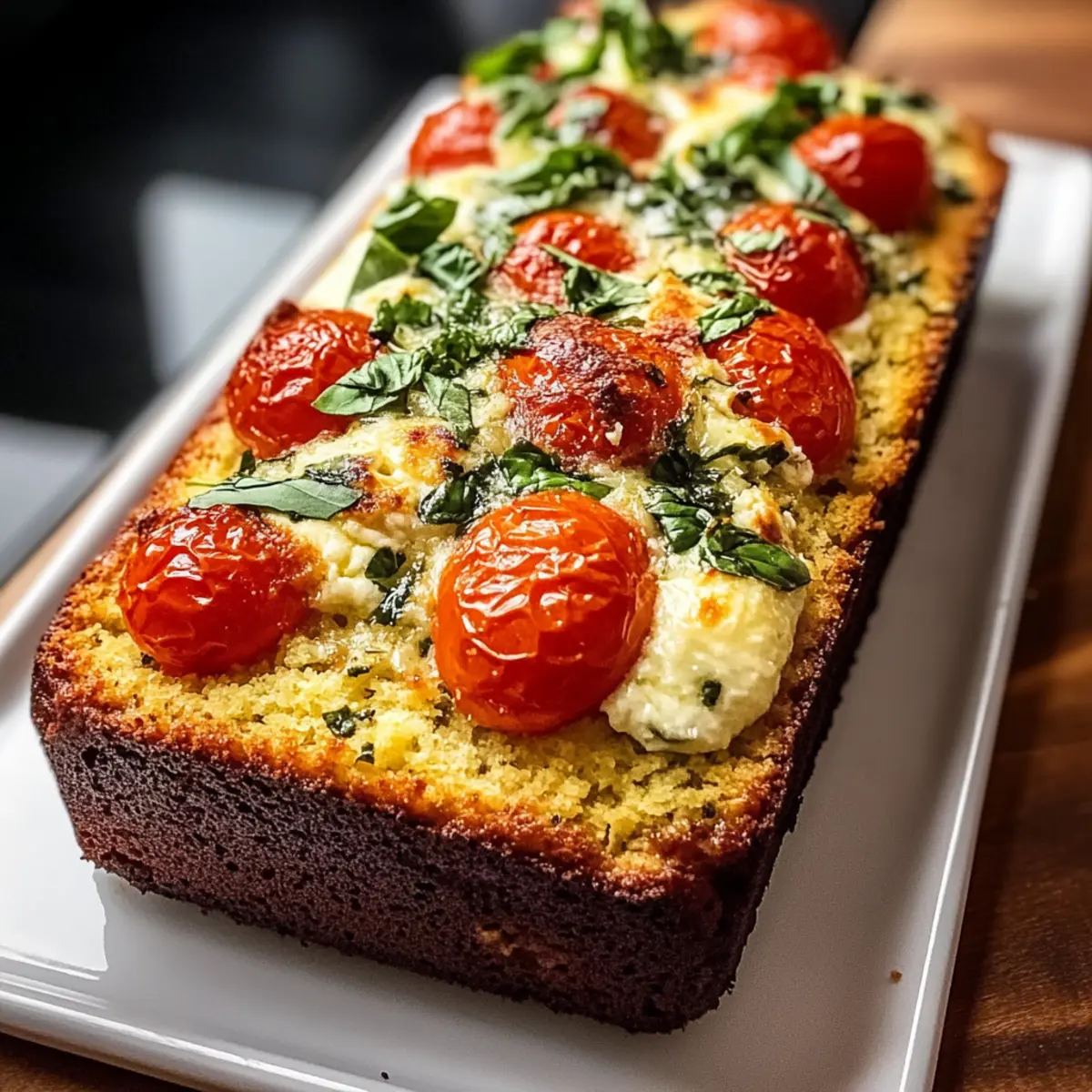 Caprese Quick Bread