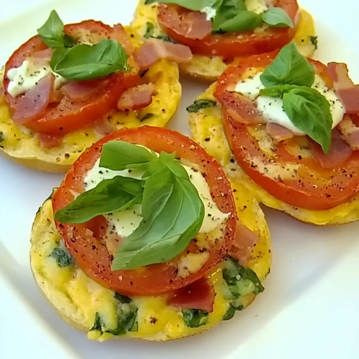 English-Muffin Breakfast Pizza