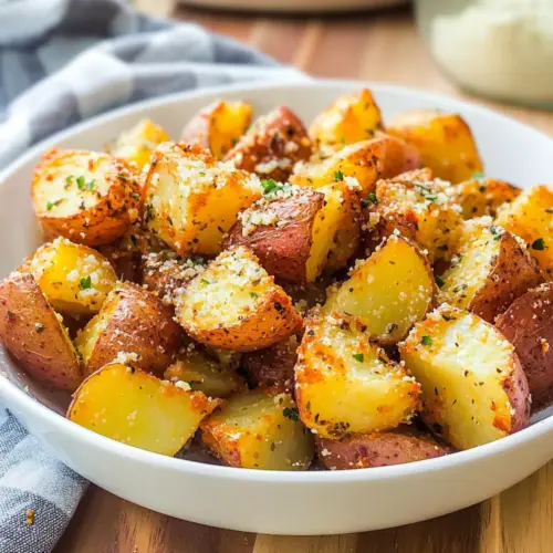 Air Fryer Parmesan Red Skin Potatoes
