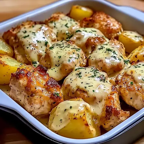 Creamy Garlic Cheesy Chicken