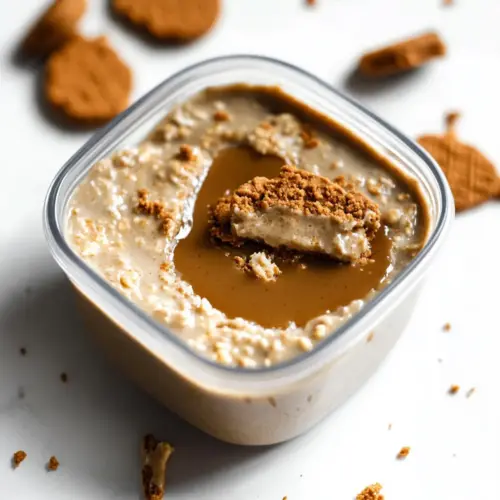 Biscoff Overnight Oats