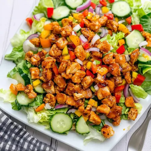 Honey Hot Chicken Salad