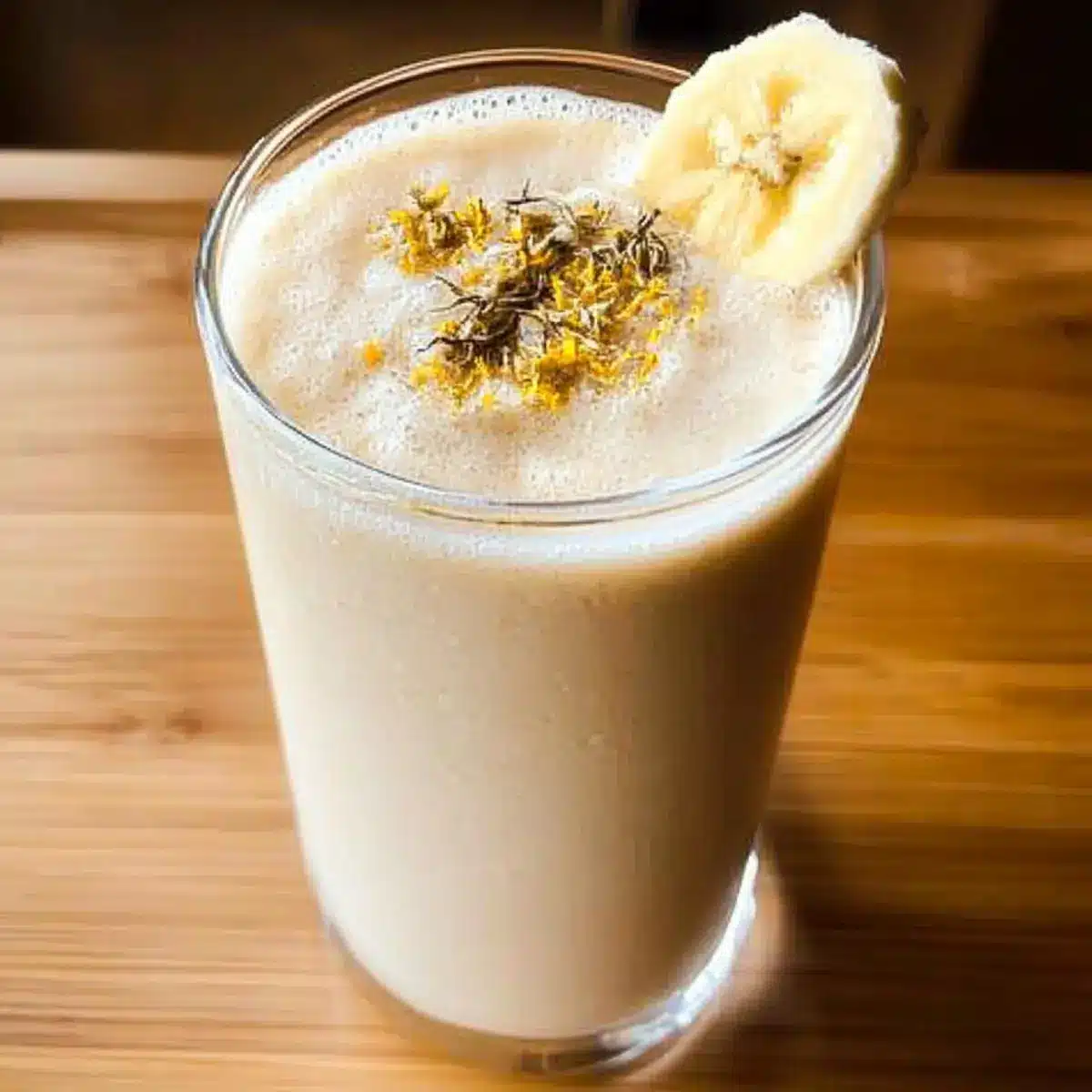 Banana Chamomile Tea Smoothie