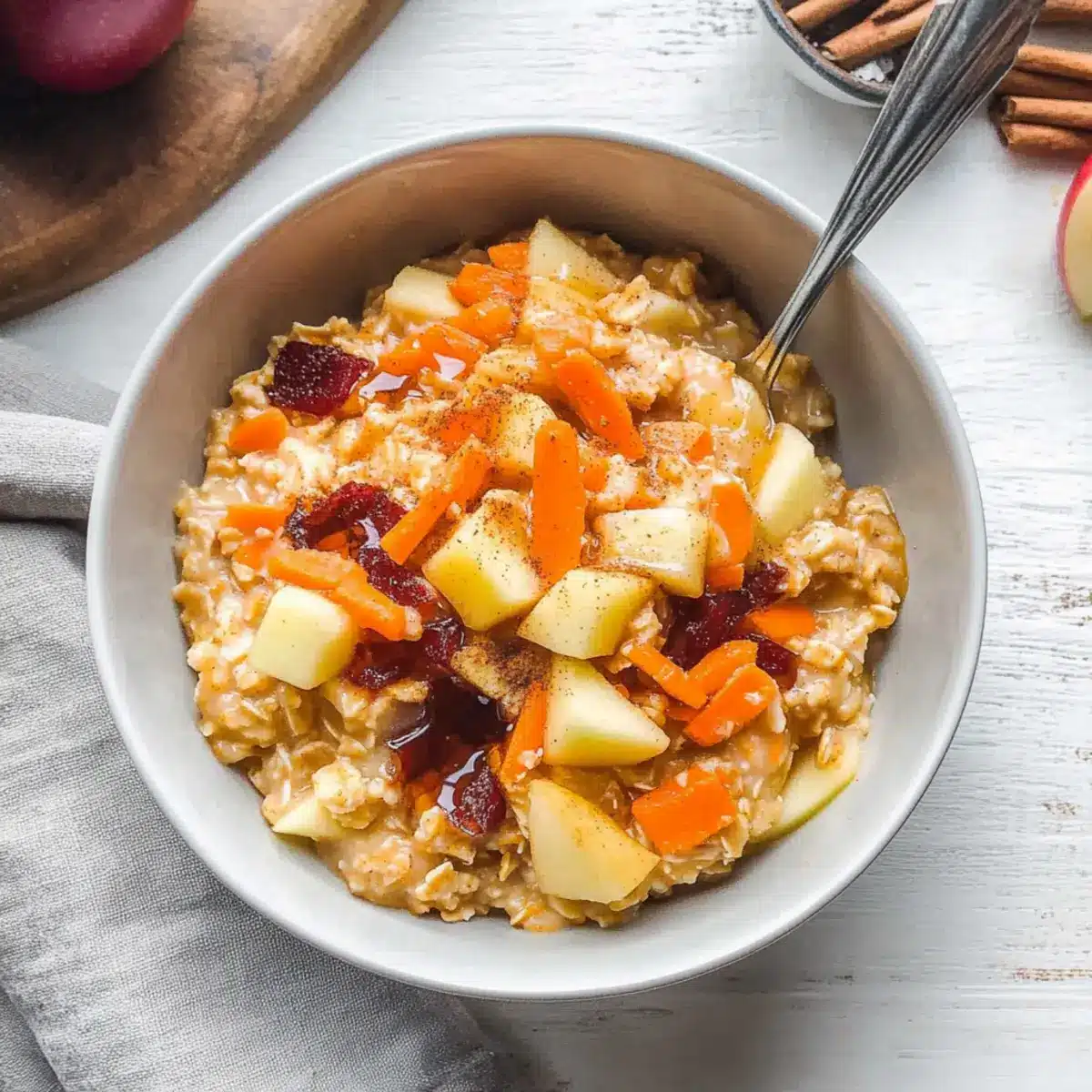 Apple Carrot Oatmeal