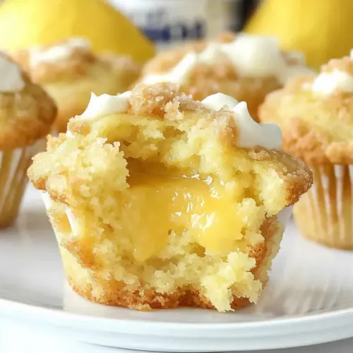 Lemon Curd Muffins