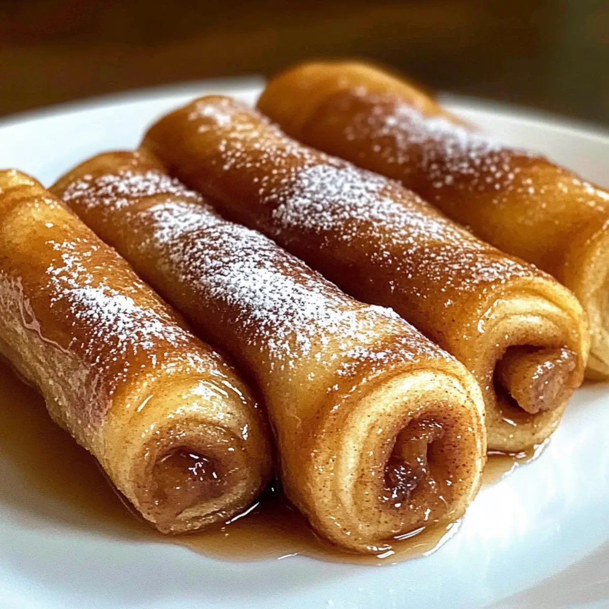 Cinnamon Roll French Toast Roll-Ups