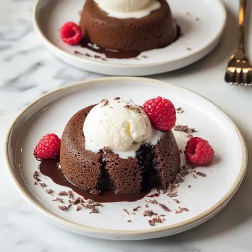Air Fryer Lava Cakes