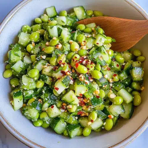 Cucumber Edamame Salad