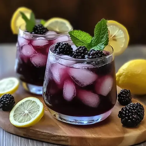 Blackberry Lemon Mocktail
