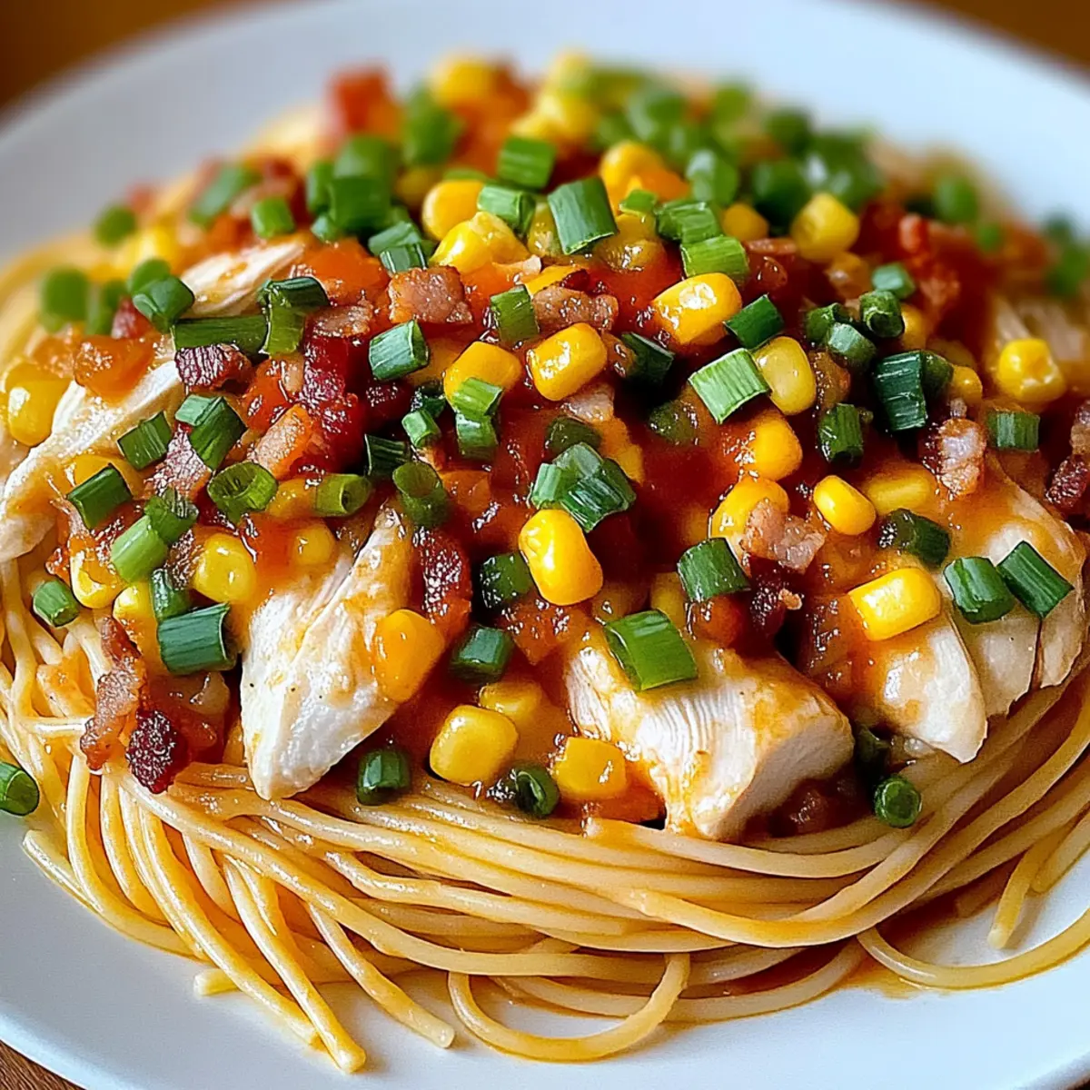Monterey Chicken Spaghetti
