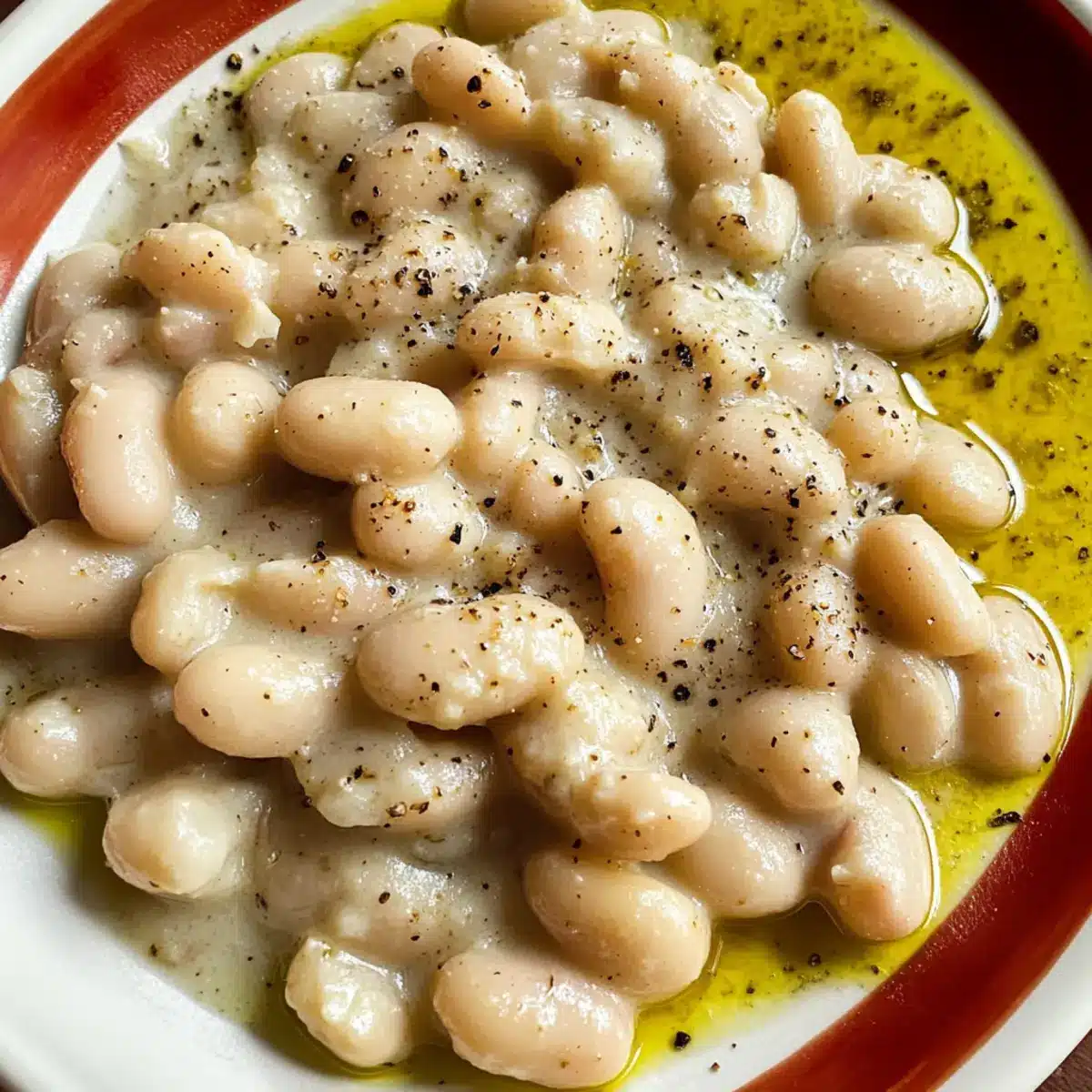Cacio e Pepe Butter Beans