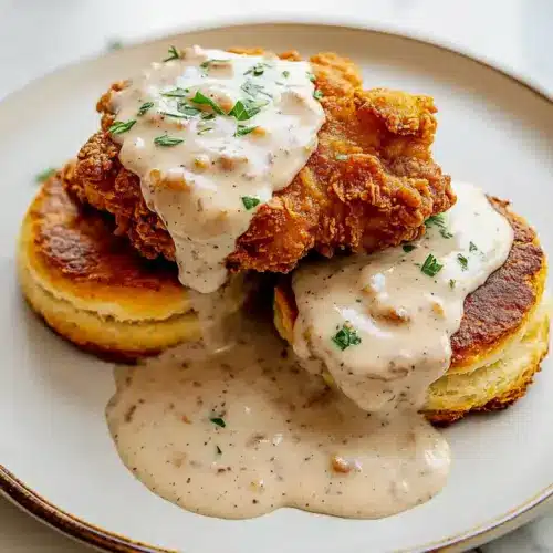 Chicken Biscuits and Gravy