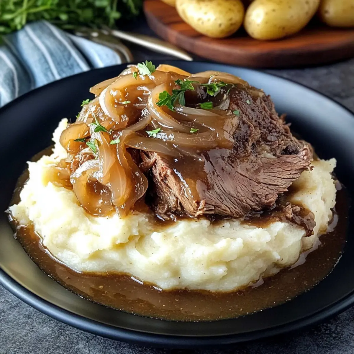 French Onion Pot Roast