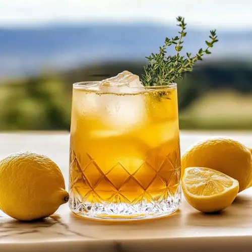 Honey Lemon Thyme Refresher