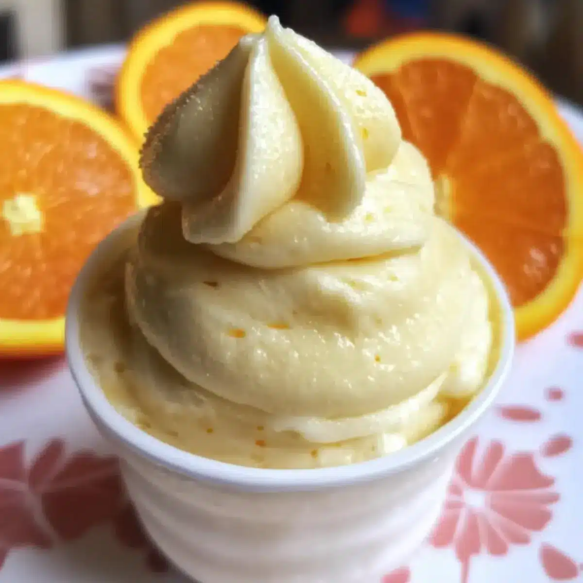 Homemade Orange Dole Whip