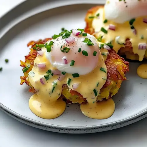 Easy Latke Eggs Benedict