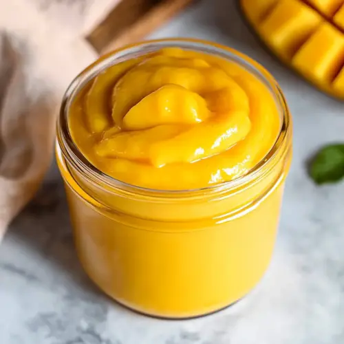 Easy Vegan Mango Curd