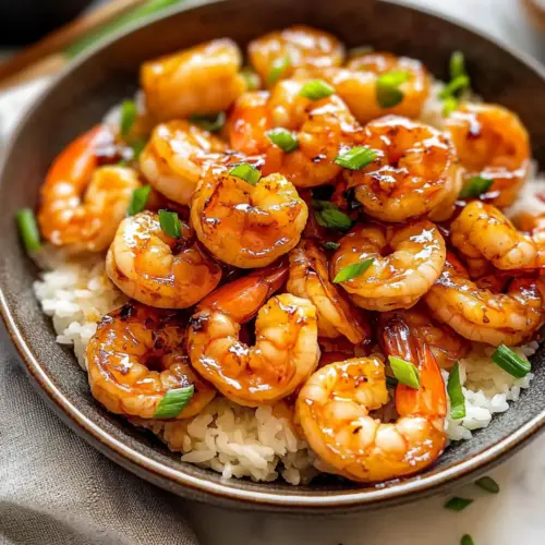 honey garlic shrimp