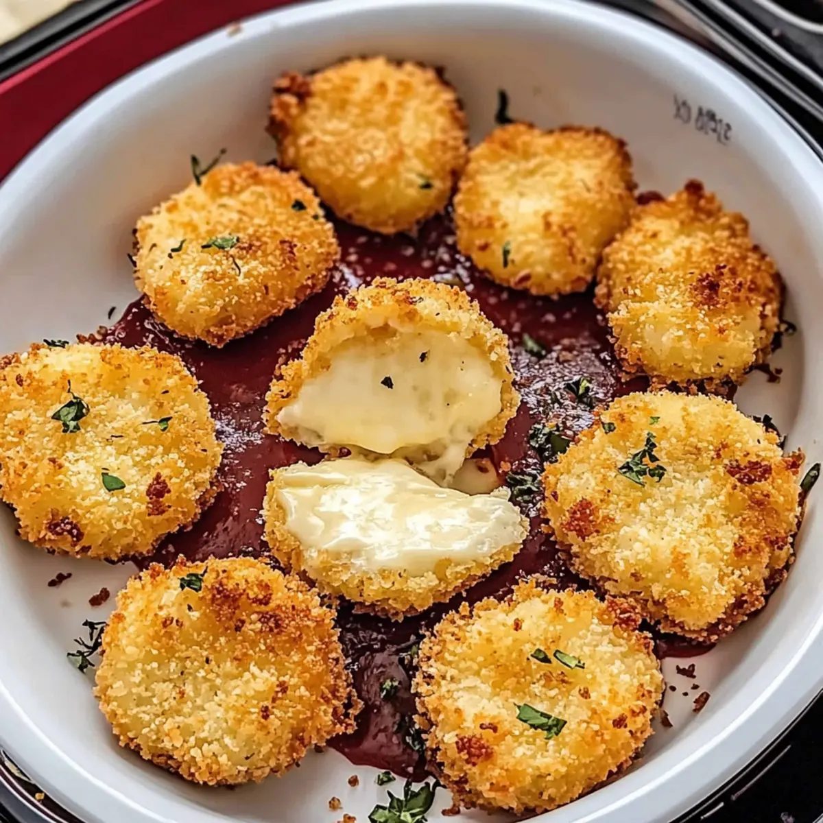 Air Fried Babybel Cheese