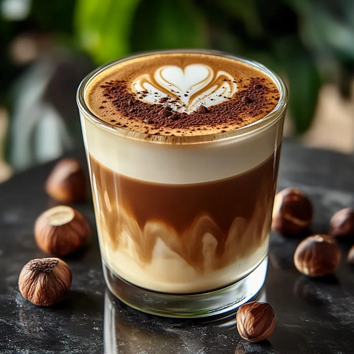 Chocolate Hazelnut Latte