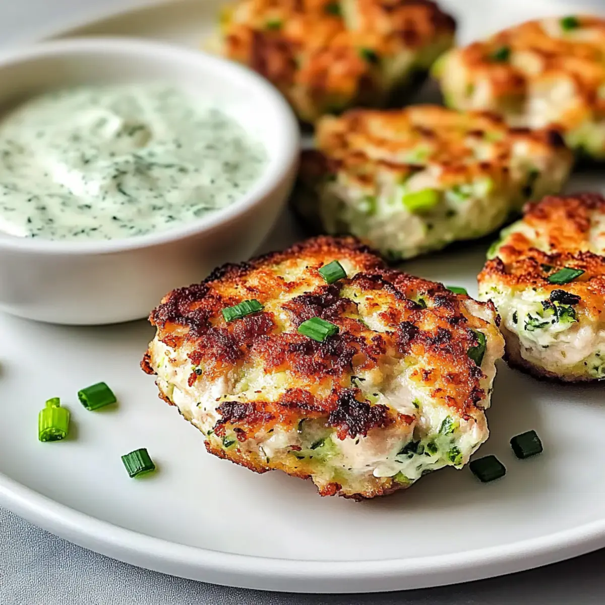 Chicken Zucchini Poppers