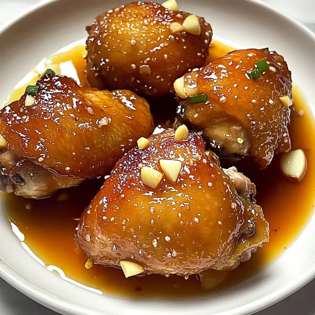 Honey Garlic Chicken Thighs