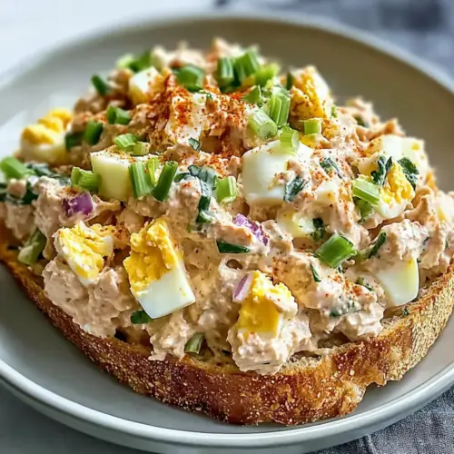 Healthy Tuna Egg Salad