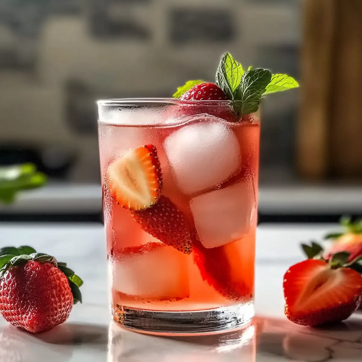 Strawberry Iced Tea