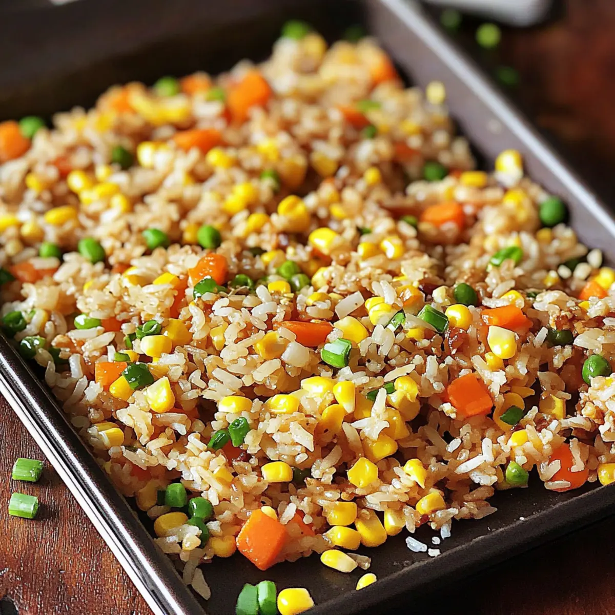 Sheet Pan Fried Rice