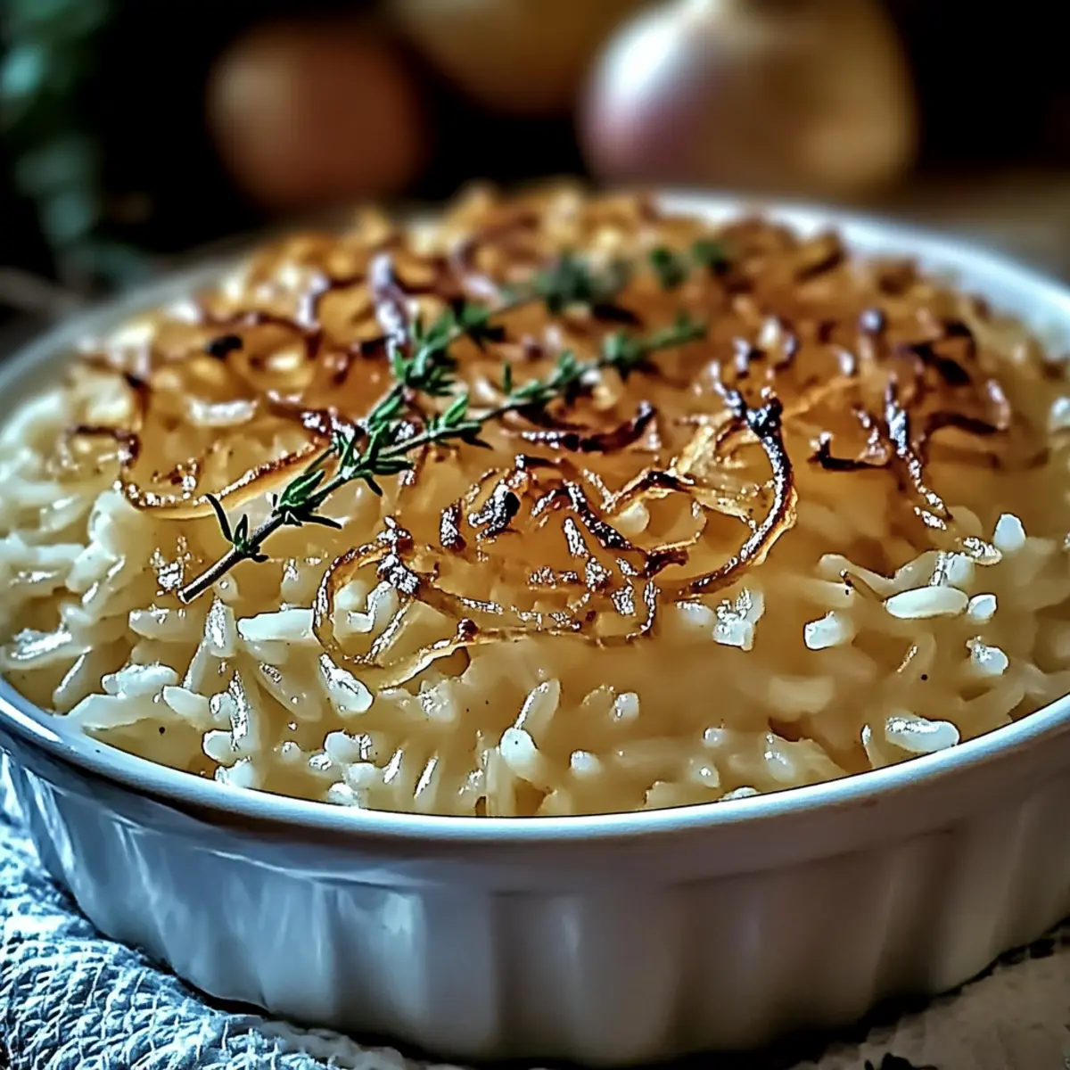 French Onion Butter Rice