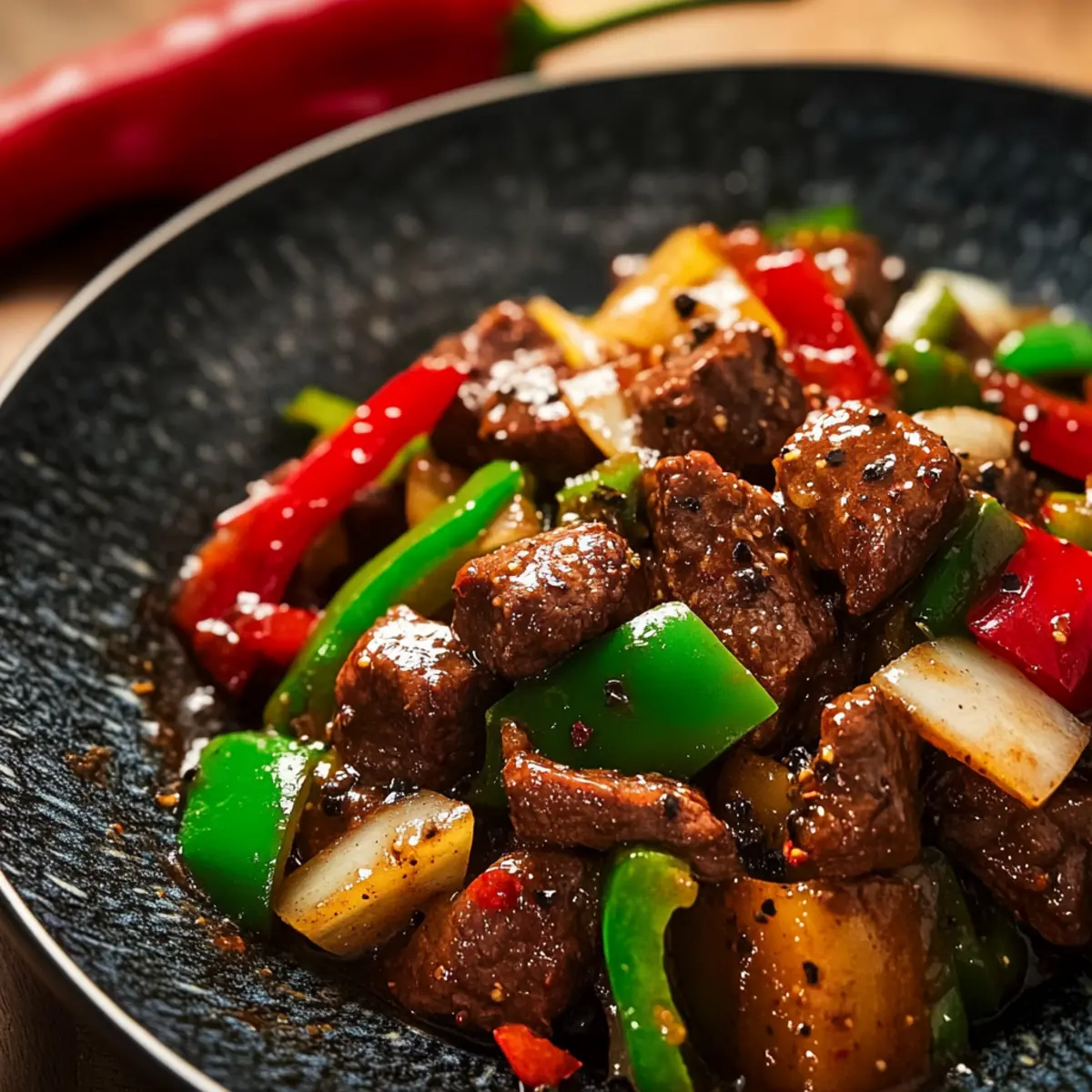 Black Pepper Beef