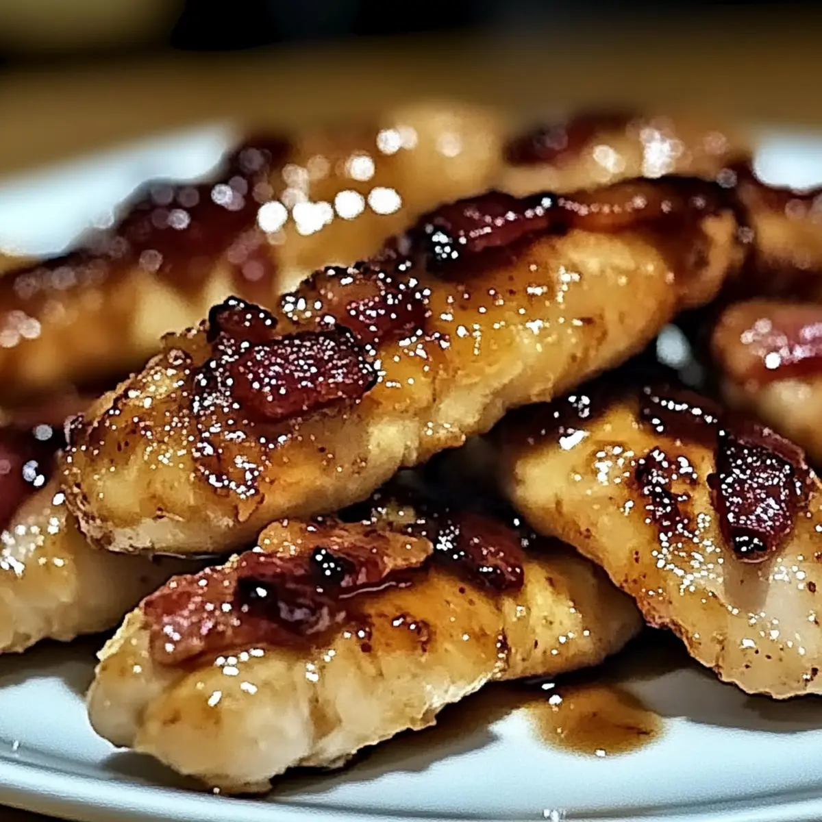 Homemade Bacon Brown Sugar Chicken Tenders