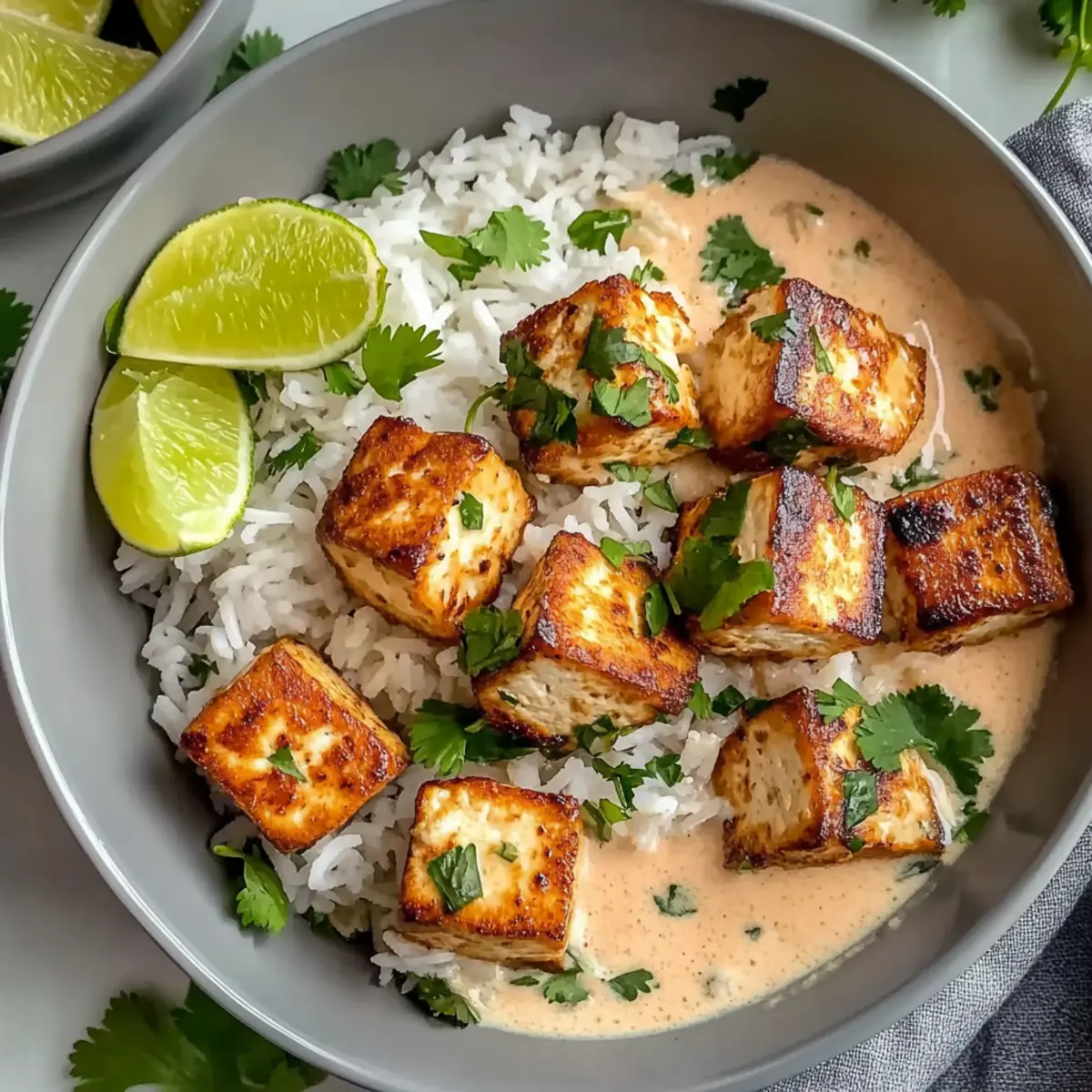 Coconut Lime Tofu