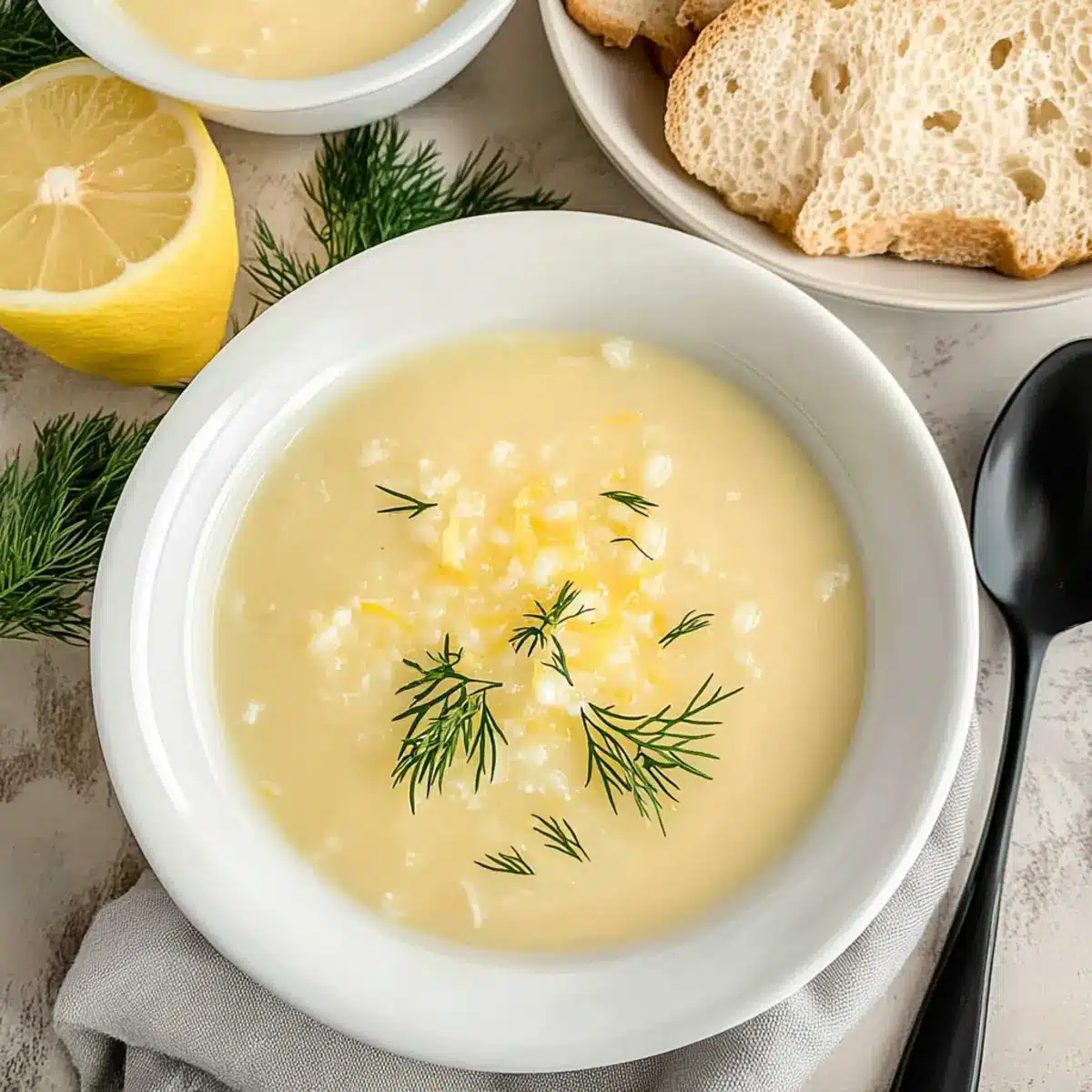 Greek Egg and Lemon Soup