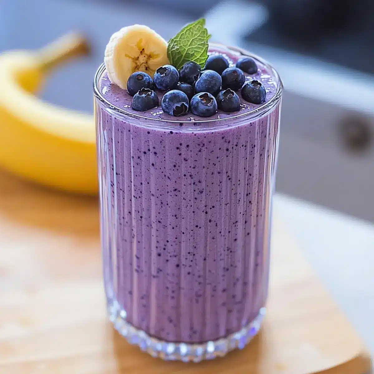 Blueberry Banana Smoothies