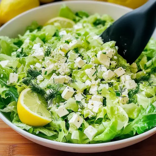 Maroulosalata Greek Lettuce Salad