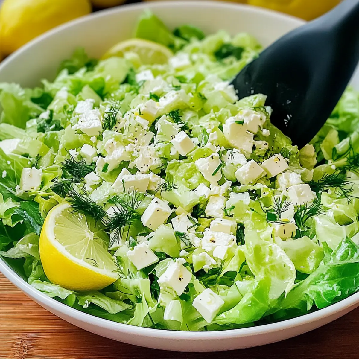 Maroulosalata Greek Lettuce Salad