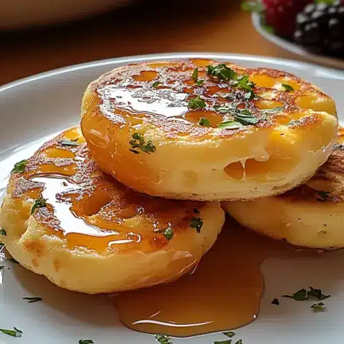 Breakfast Eggy Crumpets