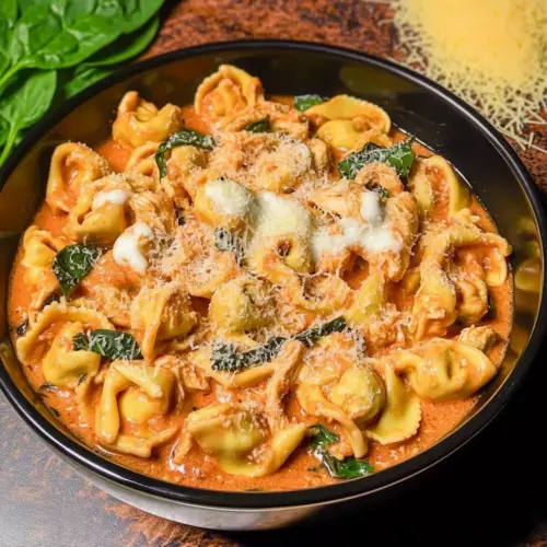 CrockPot Chicken Tortellini