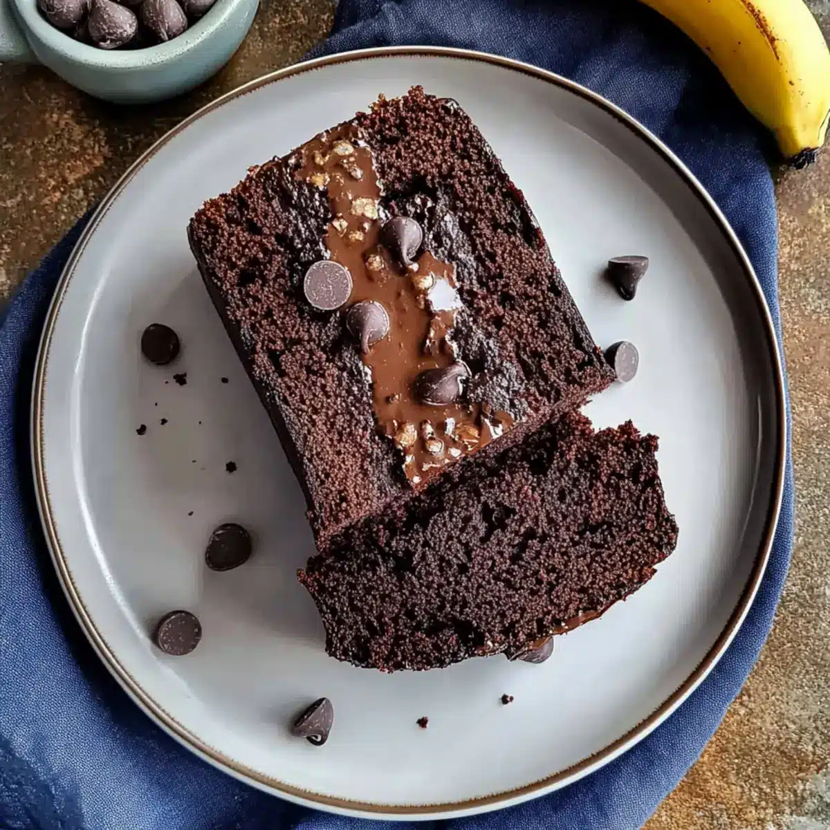 Chocolate Espresso Banana Bread